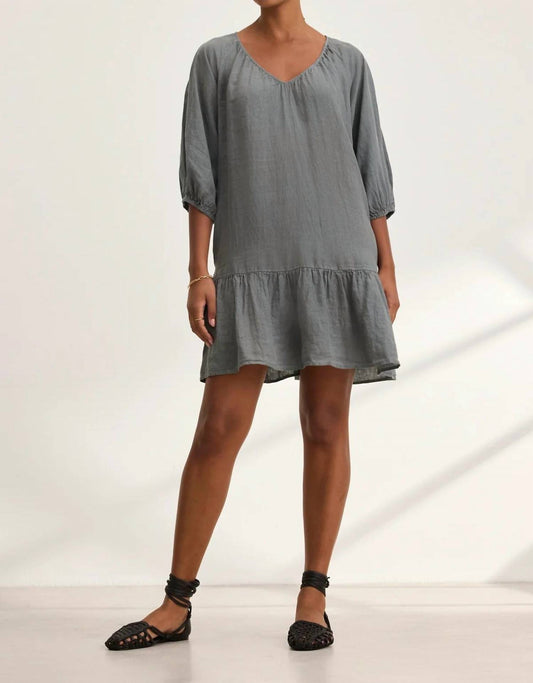 Velvet By Graham & Spencer - Kaylie Linen Mini Dress
