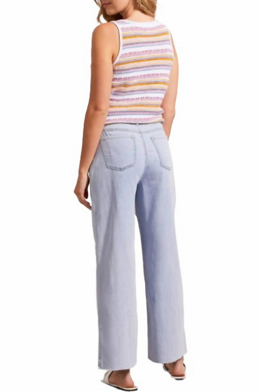 Tribal - Brooke Pleated Wide Leg Jeans