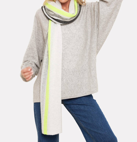 Brodie Cashmere - Rainbow Stripe Scarf