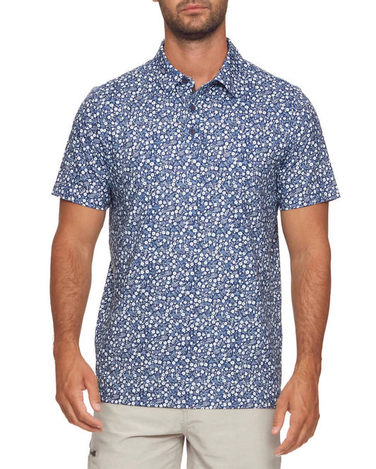 Flags & Anthem - Cobbtown Floral Print Polo