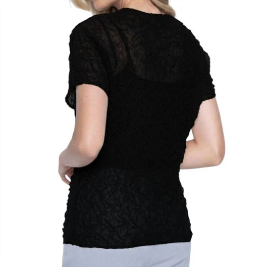 Picadilly - Sparkle Pleated Top