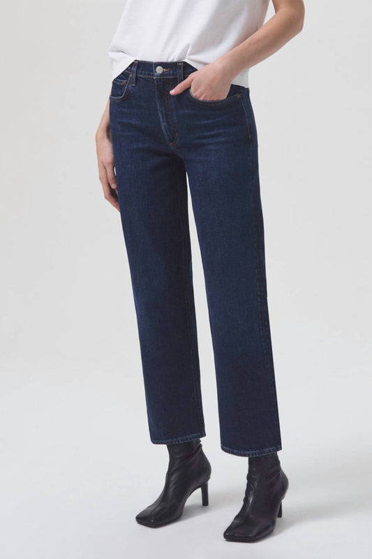 Agolde - Kye Mid-rise Straight Crop Jean