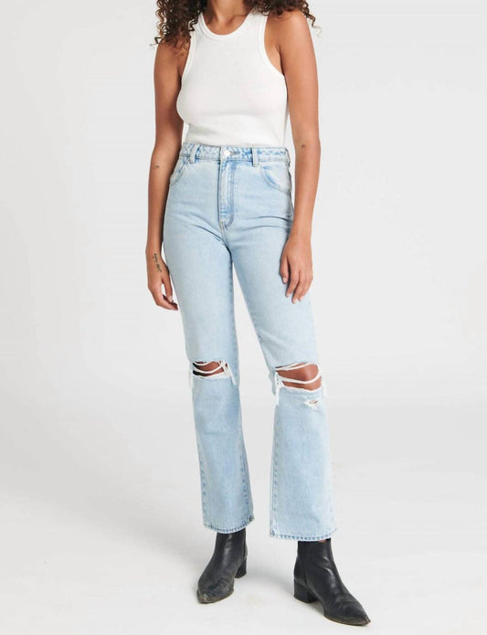 Rolla'S - Women's Original High Rise Straight Leg Jeans