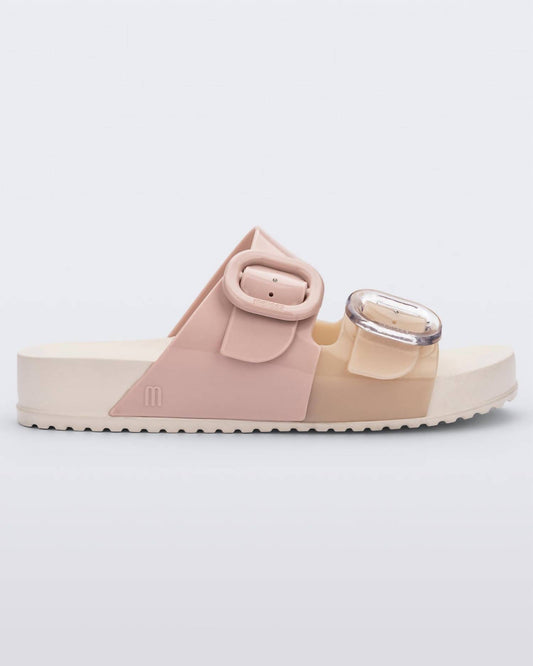Melissa - Women's Buckled Cozy Slide