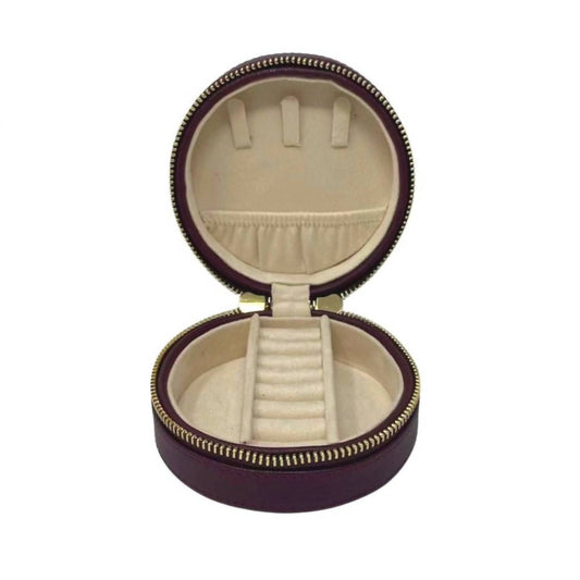 Women's Clara Round Jewelry Case