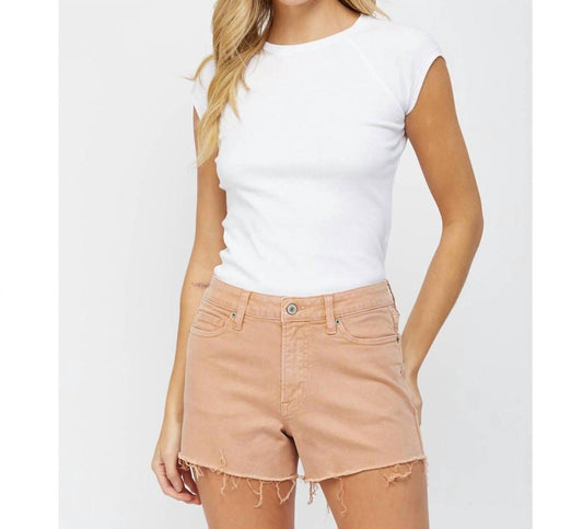 Mica Denim - High-Rise Vintage Shorts