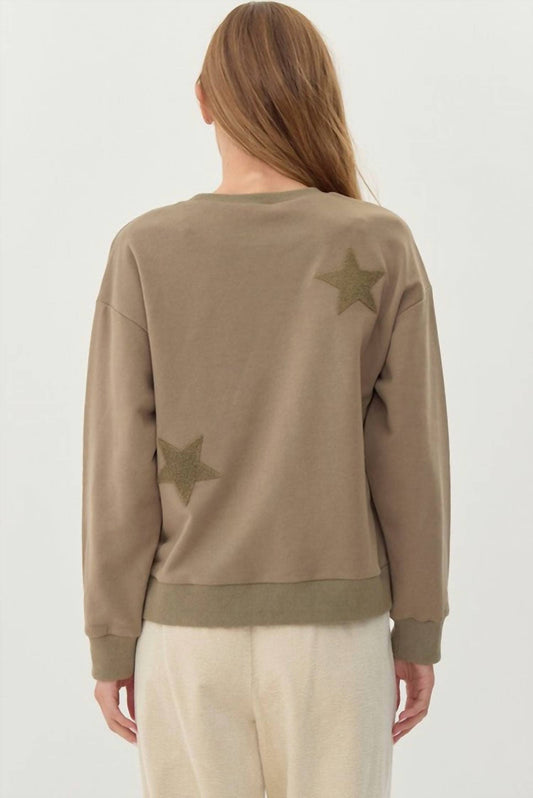 Jodifl - Chenille Stars Sweatshirt