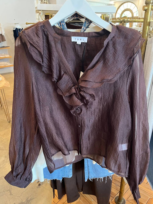 Thml - Women's Long Sleeve Blouse