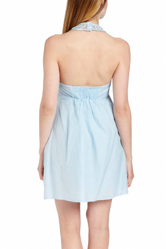 Aryeh - Silk-blend Halter Dress