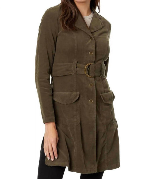 Xcvi - Cord Belted Trench Coat