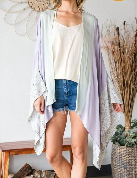 MINTY KIMONO IN CURVY