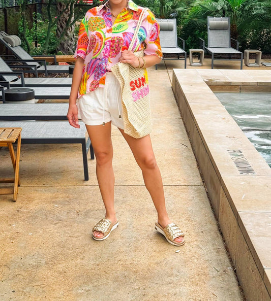 Tolani - Tropical Vacay Top