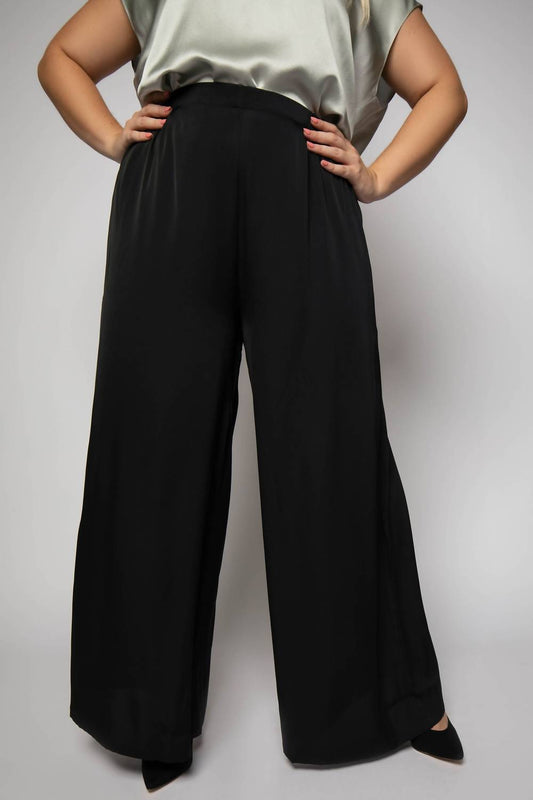 Nouvelle / Silk95Five - Queensland Wide Leg Pants - Plus