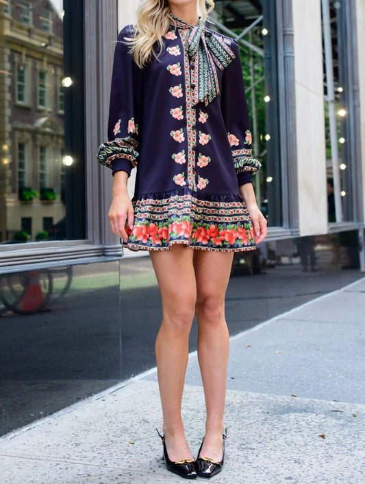 Elizabeth James The Label - Brit Bow Mini Dress