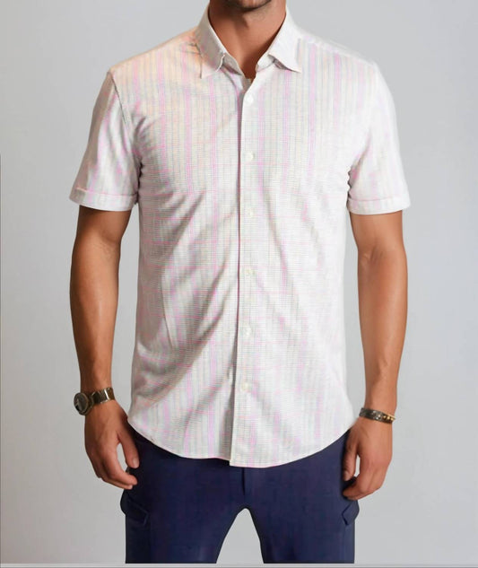 Buki - Spectrum Check Short Sleeve Tech Shirt