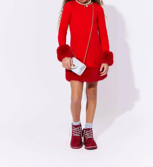 Lola + The Boys - Girl's Holly Dress