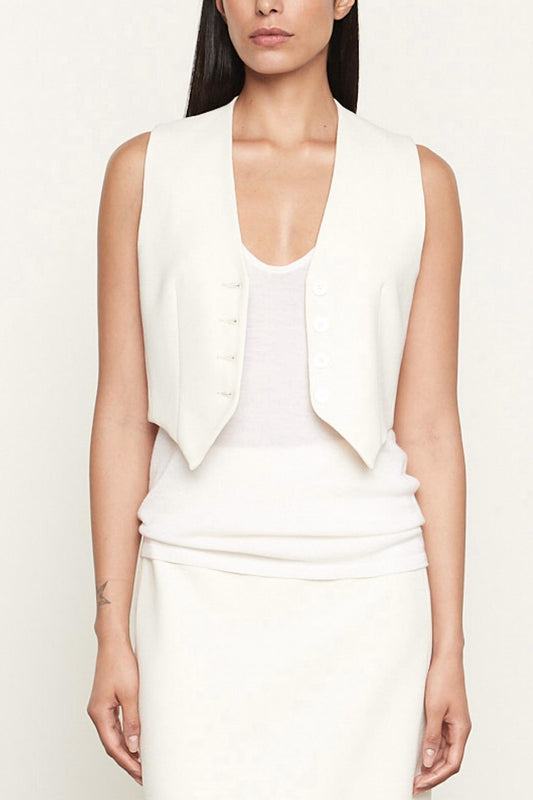 Enza Costa - Crepe Sleeveless Vest