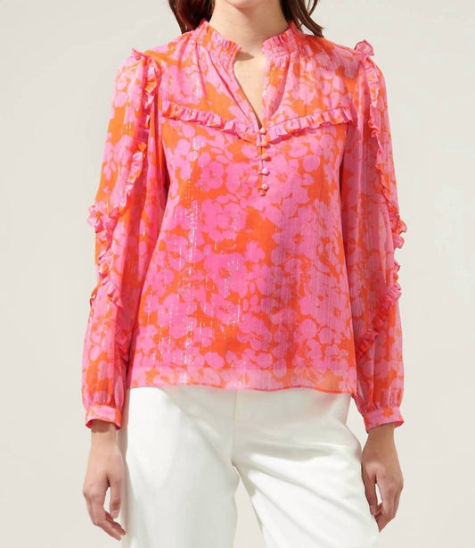 Sugarlips - Ventura Floral Blouse