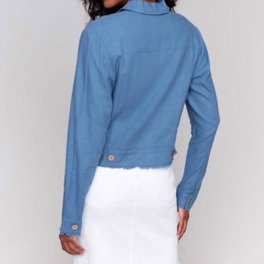 Charlie B - Linen Blend Jacket