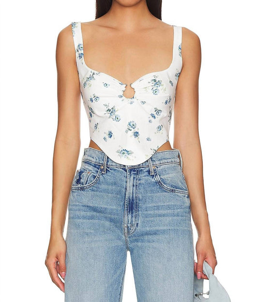 Bardot - Cello Bustier Top