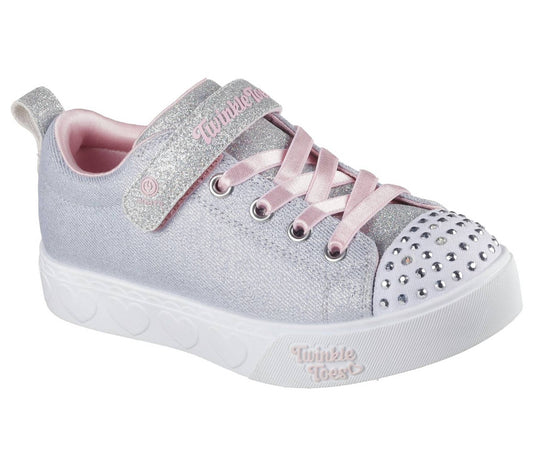 Skechers - Girls Heart Steps Shimmer Sweetie Shoes