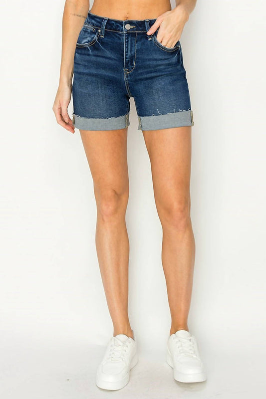 Risen - High Rise Cuffed Short - Plus