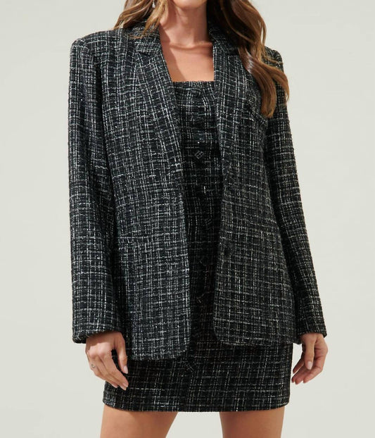 MARGARET TWEED BLAZER