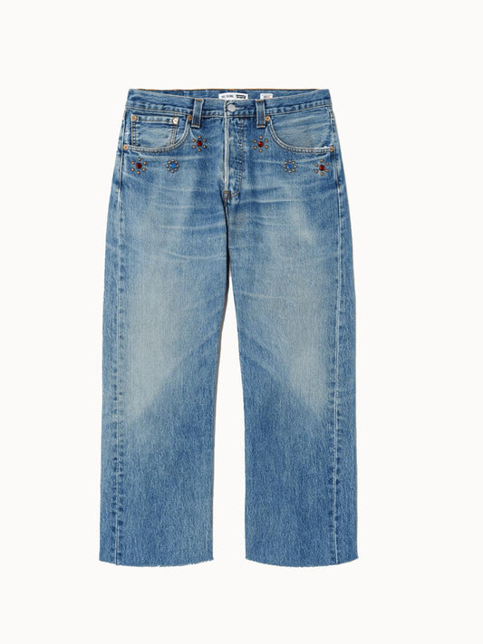 Re/Done - Women's Studded Boyfriend Jeans