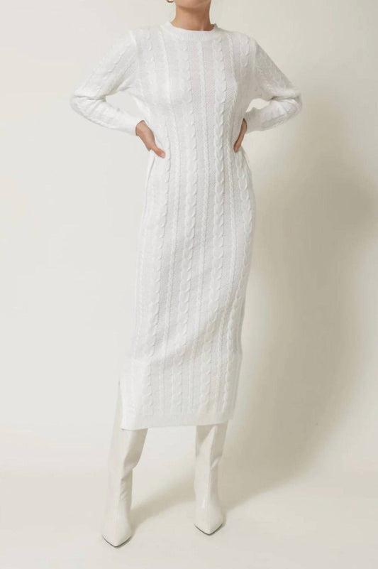 Line And Dot - Jordan Maxi Sweater Dress