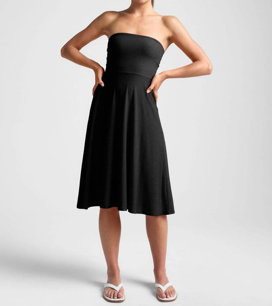 Beyond Yoga - Featherweight Spacedye Strapless Dress