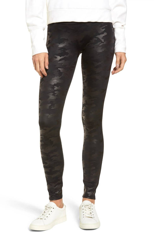 Spanx - Faux Leather Camo Leggings