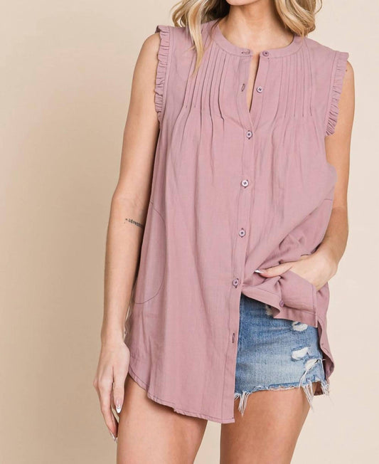 Heyson - Coming To You Button Down Blouse