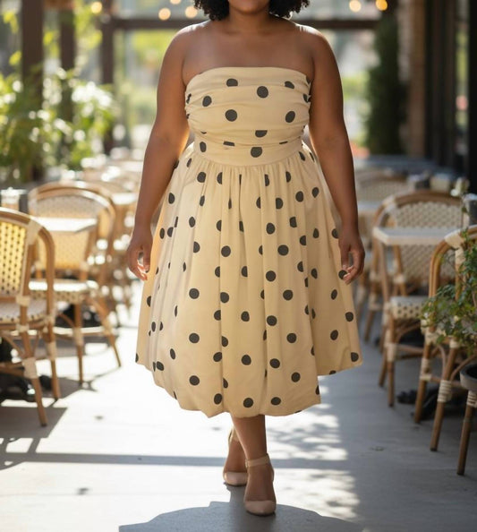Lena - Polka Dot Dress