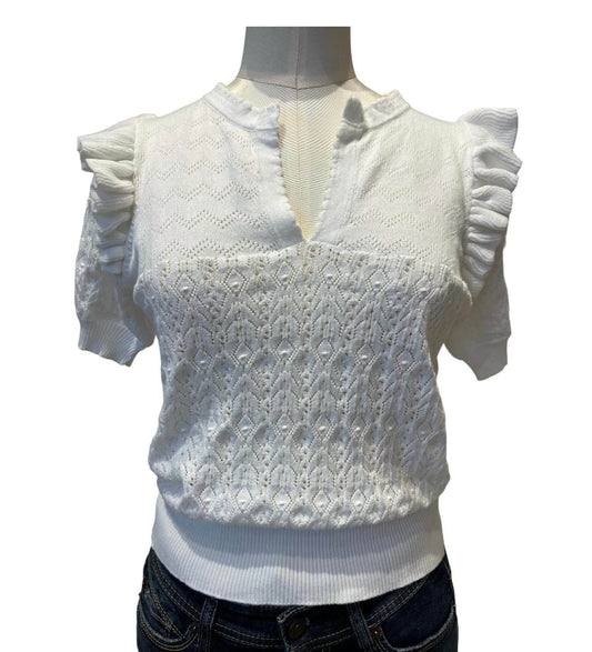 &Isla - Kizzy Short Sleeve Vee - Snagged & Bagged