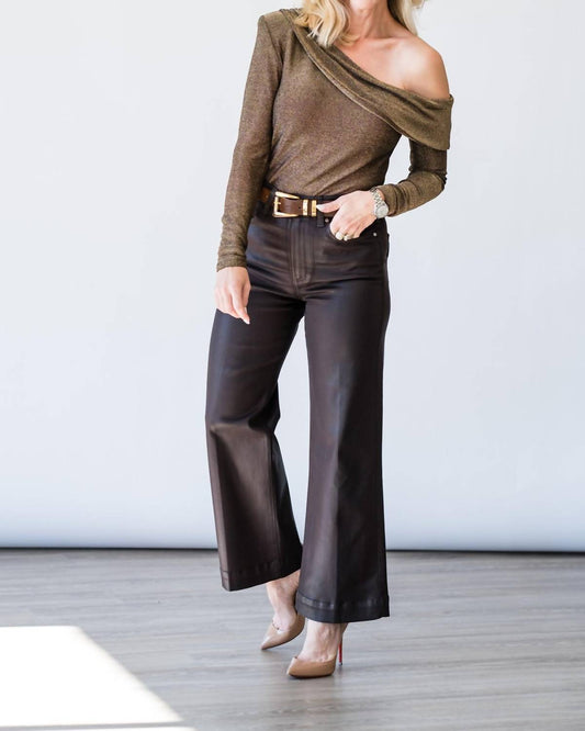 Ramy Brook - Carrie Metallic One Shoulder Top