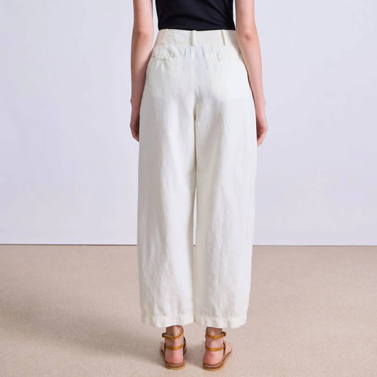 Apiece Apart - Bari High Rise Crop Trouser