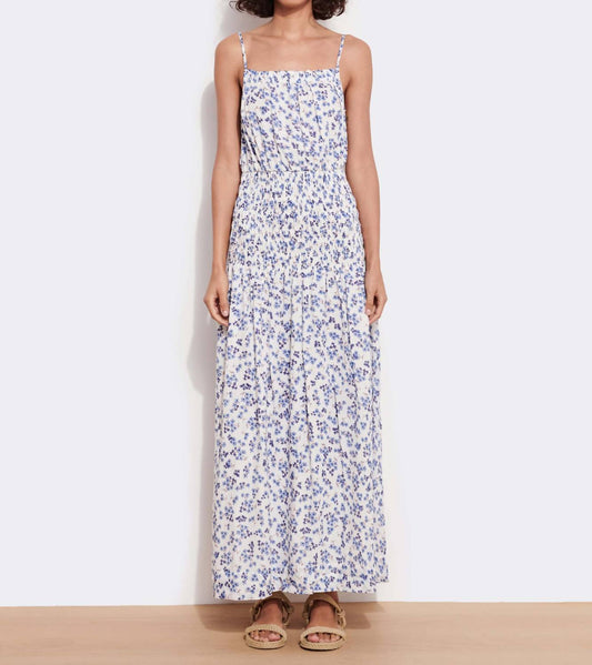 Sundry - Ditsy Smocked Maxi Dress
