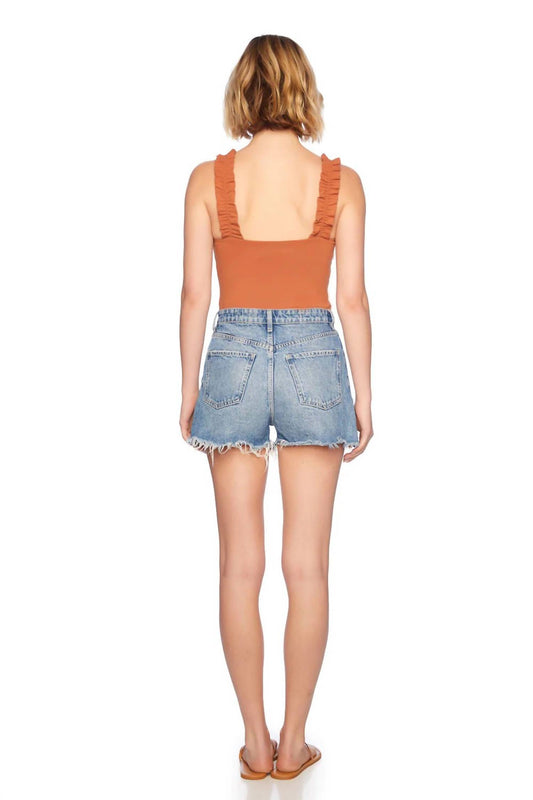 Susana Monaco - Ruffle Strap Top