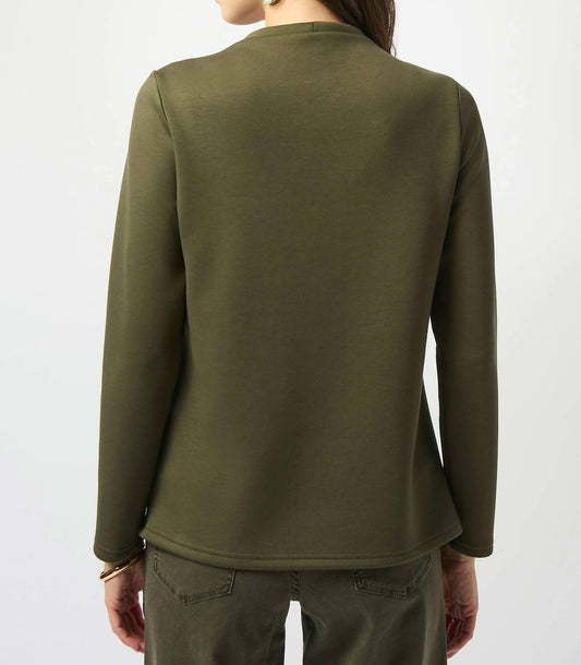 Joseph Ribkoff - Scuba Jersey Trapeze Jacket