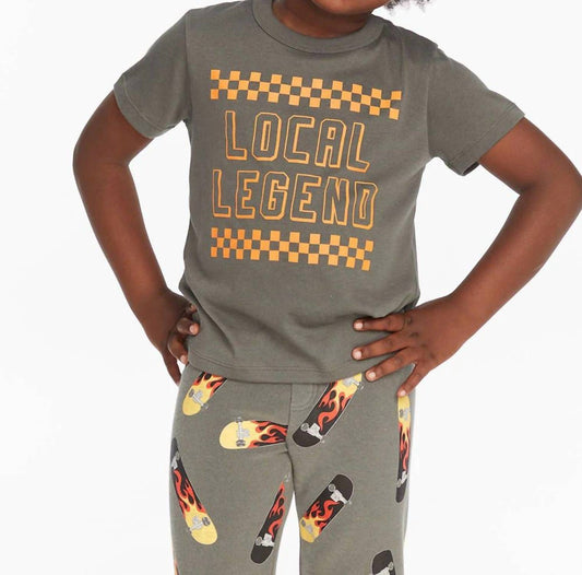 Chaser - Boys' Legend Checkerboard Tee