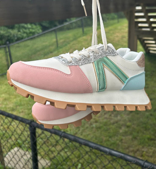 Gabby - Women's Glitter Sneakers