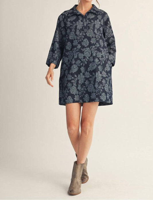 Jodifl - Floral Denim Dress