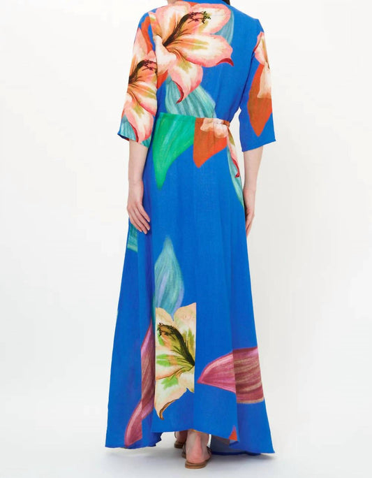 Oliphant - Cinched Shirt Dress Maxi