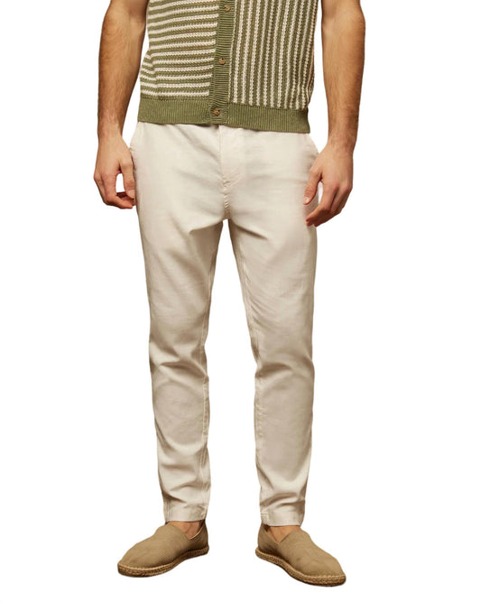 STRETCH LINEN TRAVELER PANT