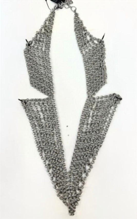 Bcbgmaxazria - BCBGMAXAZRIA The Roxie Collection Silver Metal Link Necklace