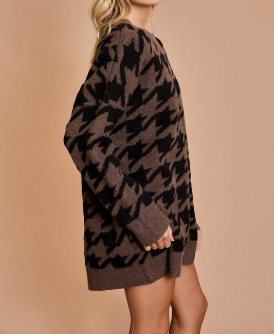 Gilli - Oversized Sweater Mini Dress