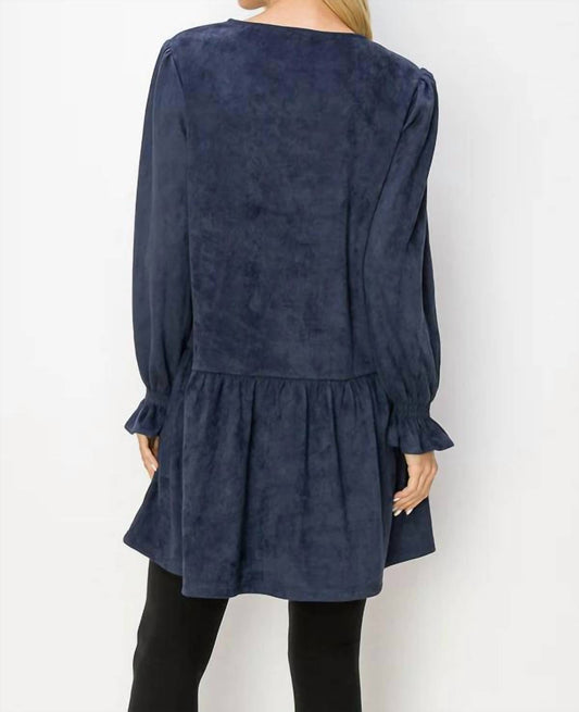 Joh - Alize Stretch Suede Tunic Dress