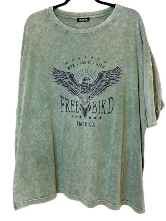 Zutter - Freebird America Boyfriend Graphic Tee