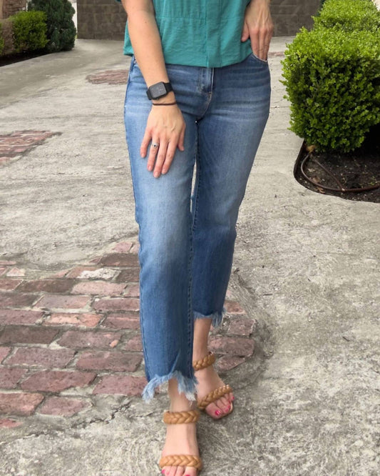 Risen - Chloe High Rise Fray Jeans