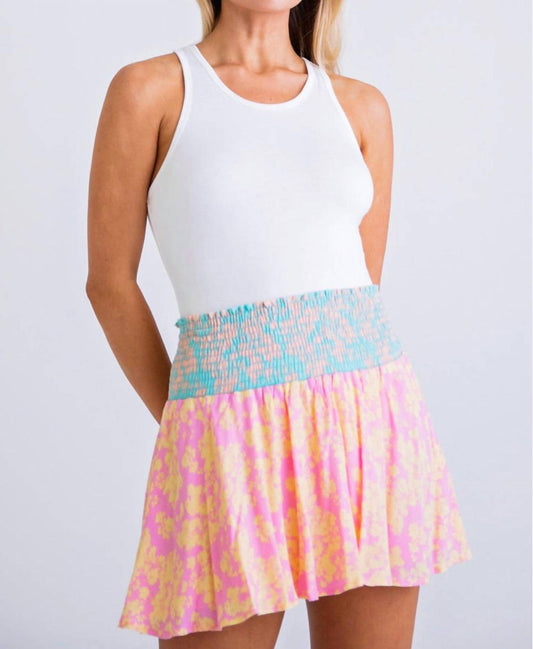 Karlie - SMOCKED SKORT